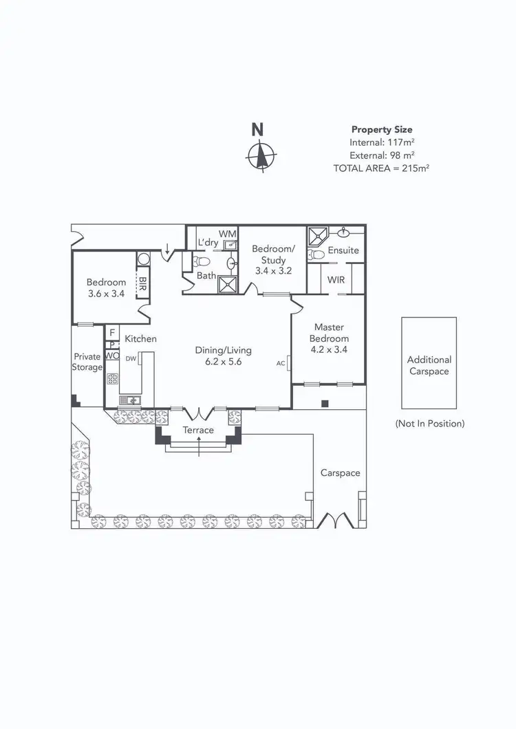 Floorplan of Homely apartment listing, 1/219 Dandenong Road, Windsor VIC 3181