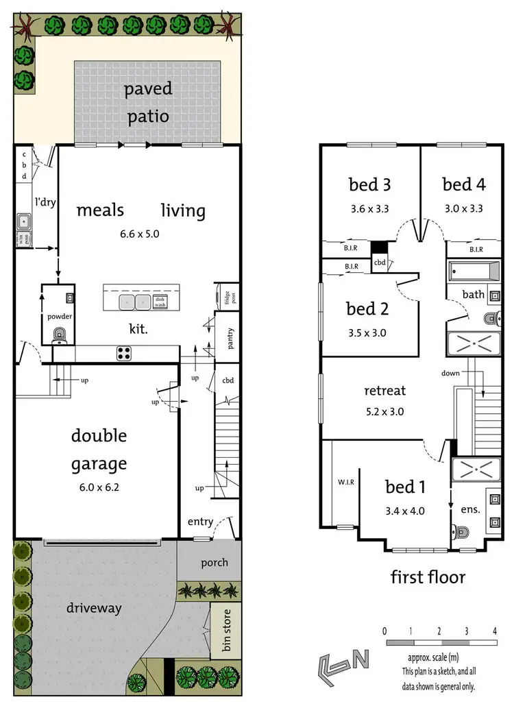 Floorplan of Homely house listing, 68 Stables Circuit, Doncaster VIC 3108