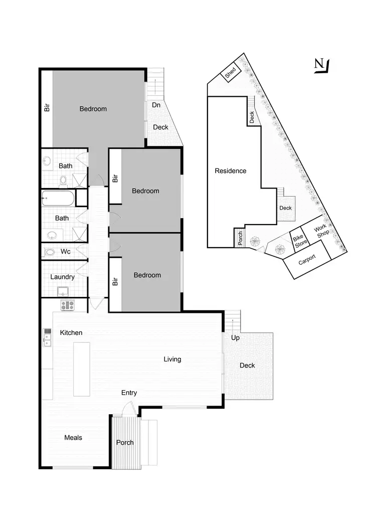 Floorplan of Homely house listing, 2/5 Karrin Court, Ashwood VIC 3147