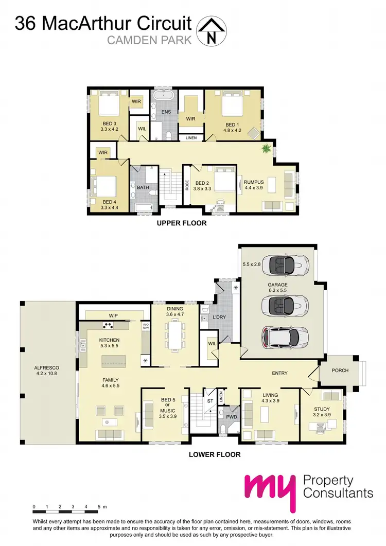 Floorplan of Homely house listing, 36 Macarthur Circuit, Camden Park NSW 2570