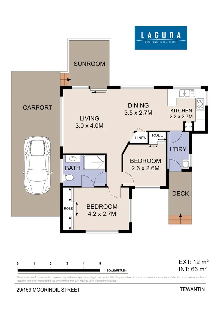 Floorplan of Homely unit listing, 29/159 Moorindil Street, Tewantin QLD 4565