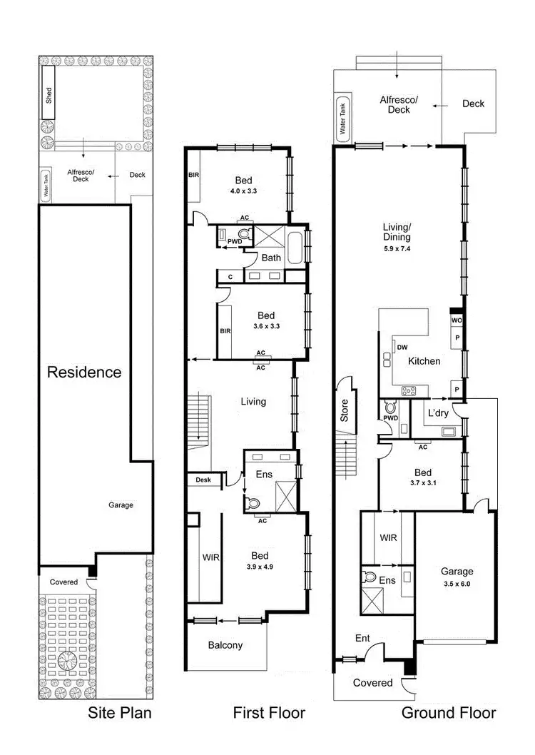 Floorplan of Homely house listing, 4A Heatherbrae Avenue, Caulfield VIC 3162