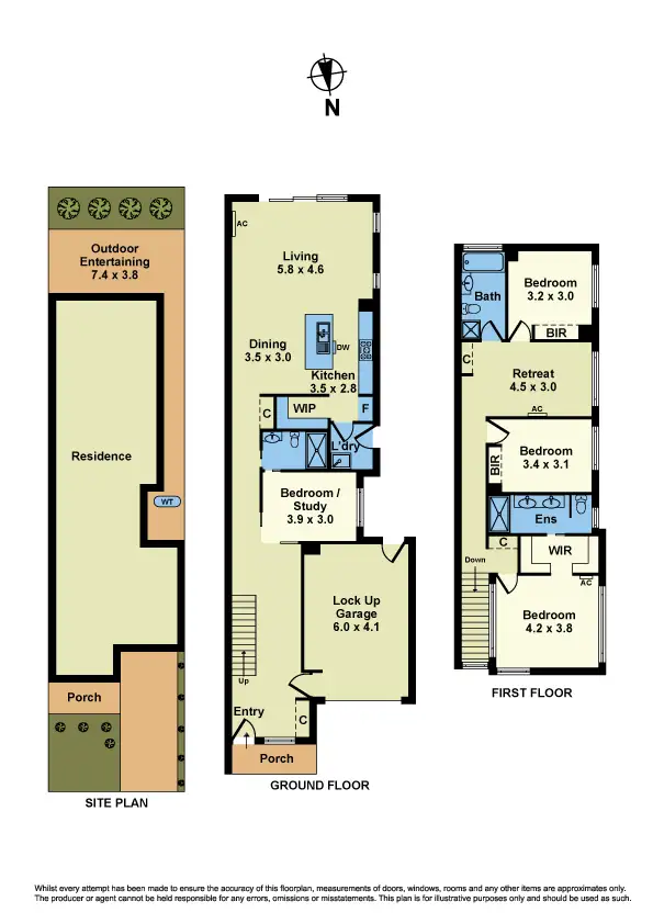 Floorplan of Homely house listing, 15A Kokoda Road, Williamstown VIC 3016