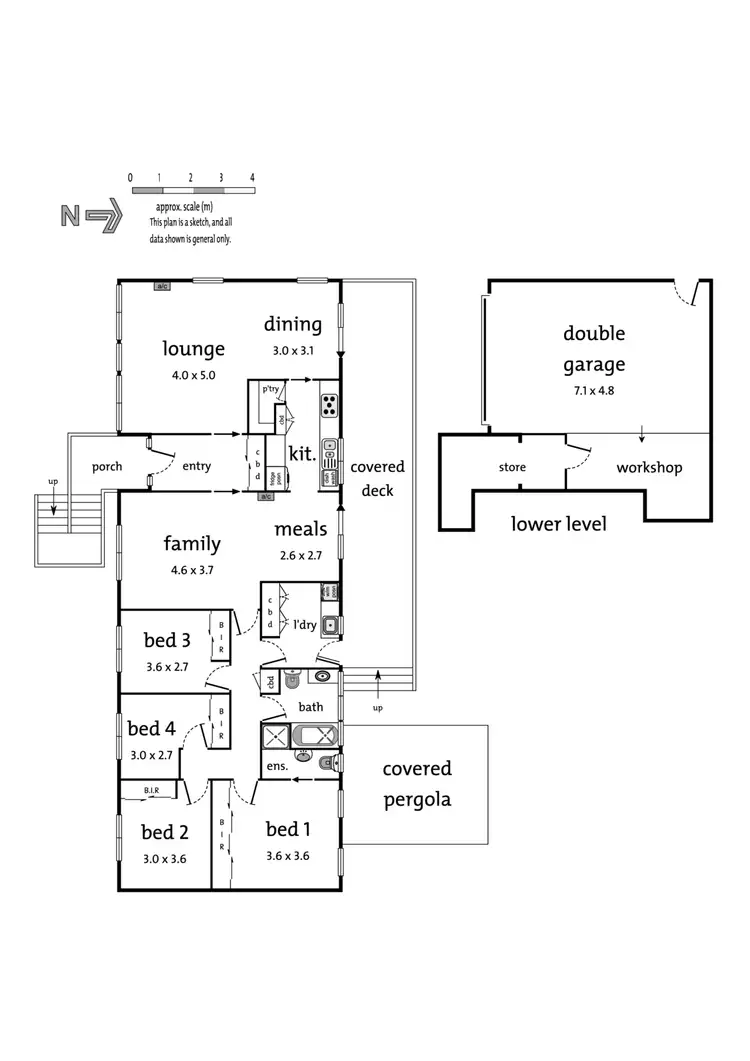 Floorplan of Homely house listing, 8 Northwood Street, Ringwood East VIC 3135