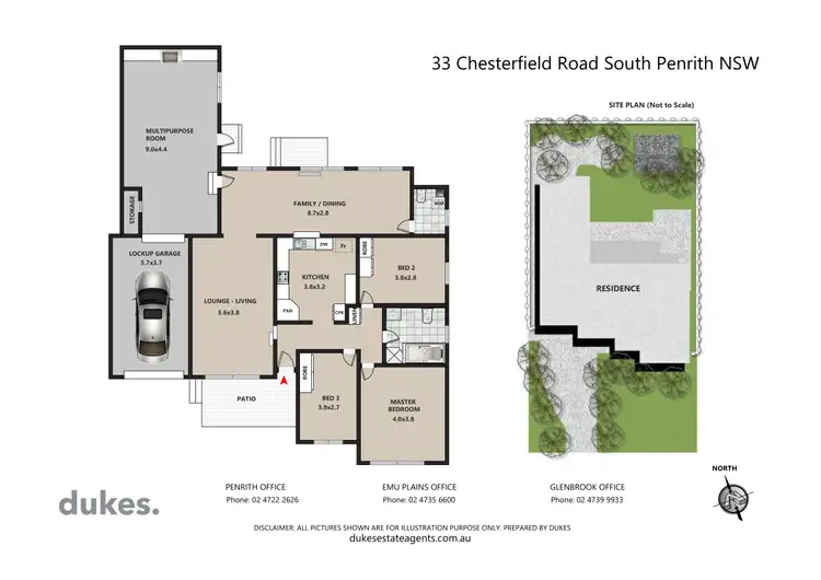 Floorplan of Homely house listing, 33 Chesterfield Road, South Penrith NSW 2750