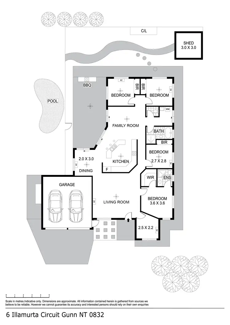 Floorplan of Homely house listing, 6 Illamurta Circuit, Gunn NT 832