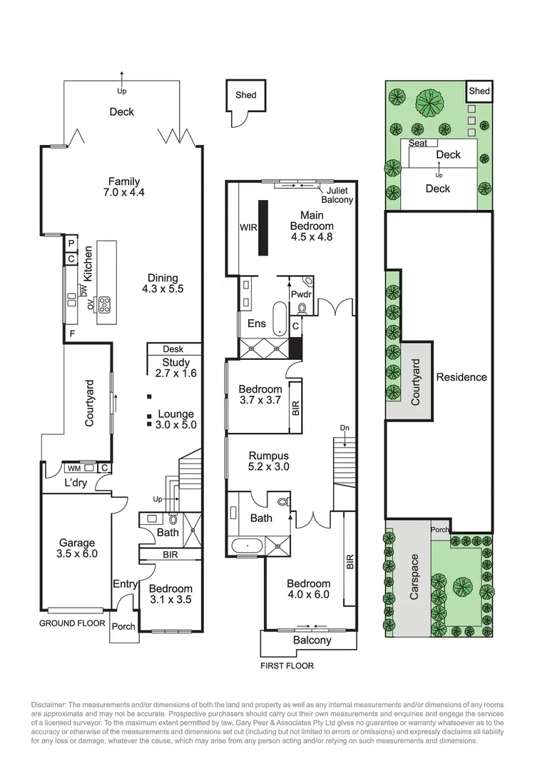 Floorplan of Homely townhouse listing, 29A Wingate Street, Bentleigh East VIC 3165