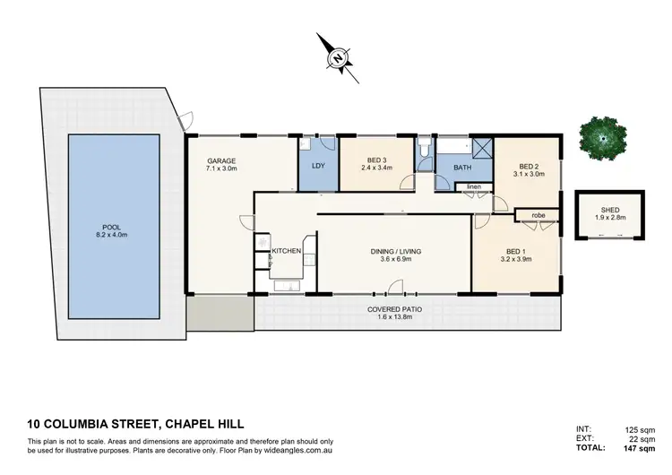 Floorplan of Homely house listing, 10 Columbia Street, Chapel Hill QLD 4069