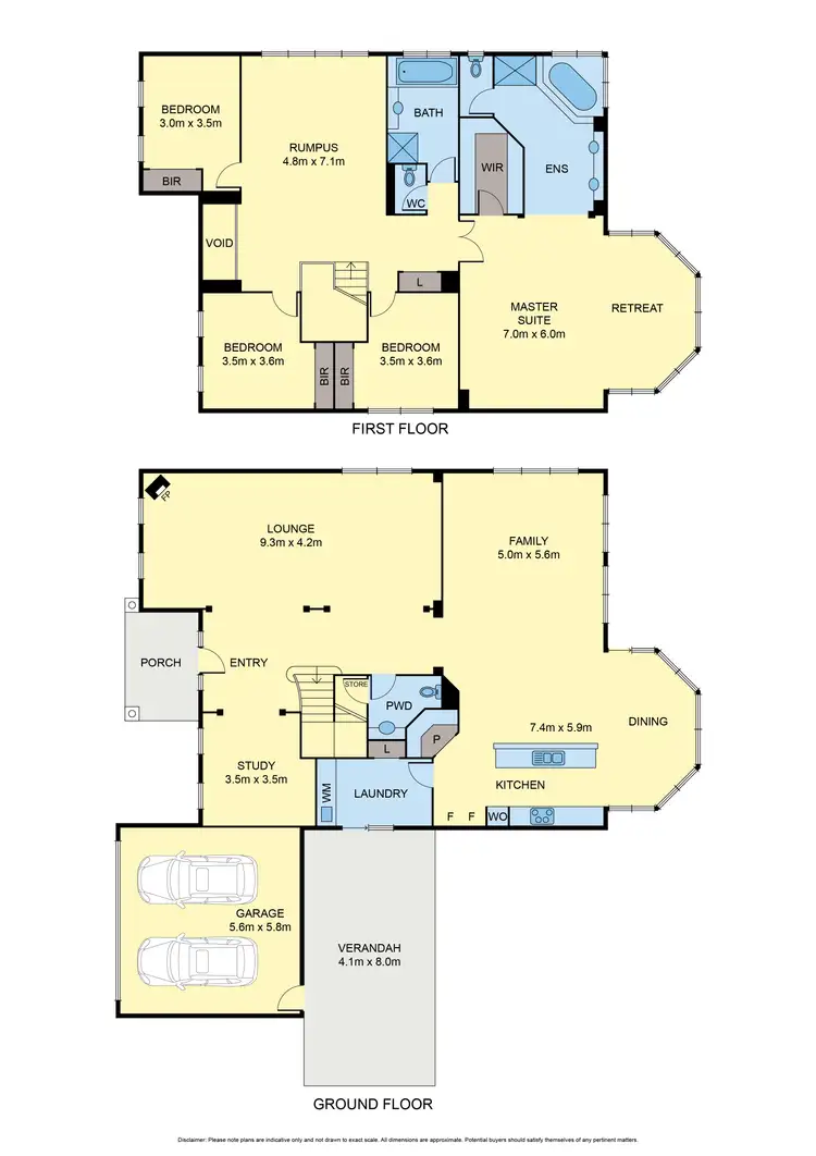 Floorplan of Homely house listing, 10 Pelican Walk, Whittlesea VIC 3757