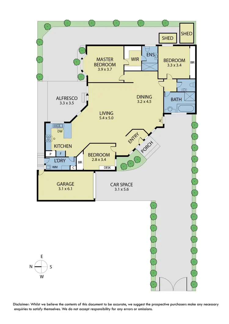 Floorplan of Homely townhouse listing, 4A Elimatta Road, Carnegie VIC 3163