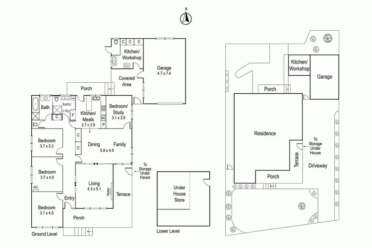 Floorplan of Homely house listing, 5 Fyfe Drive, Templestowe Lower VIC 3107