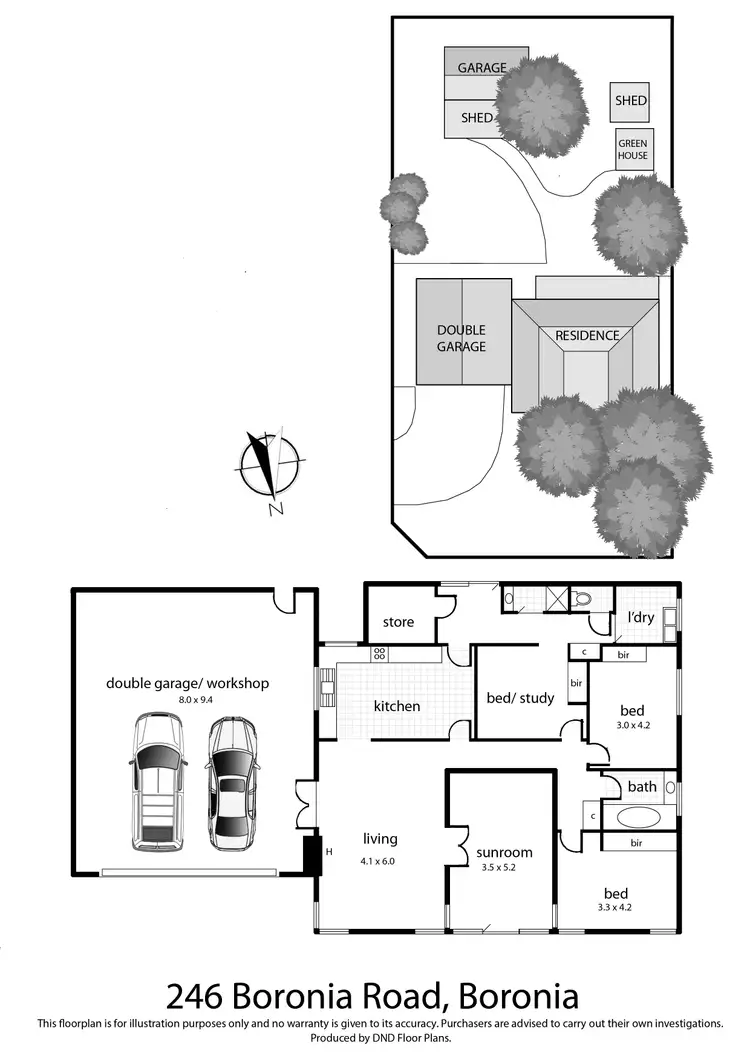 Floorplan of Homely house listing, 246 Boronia Road, Boronia VIC 3155