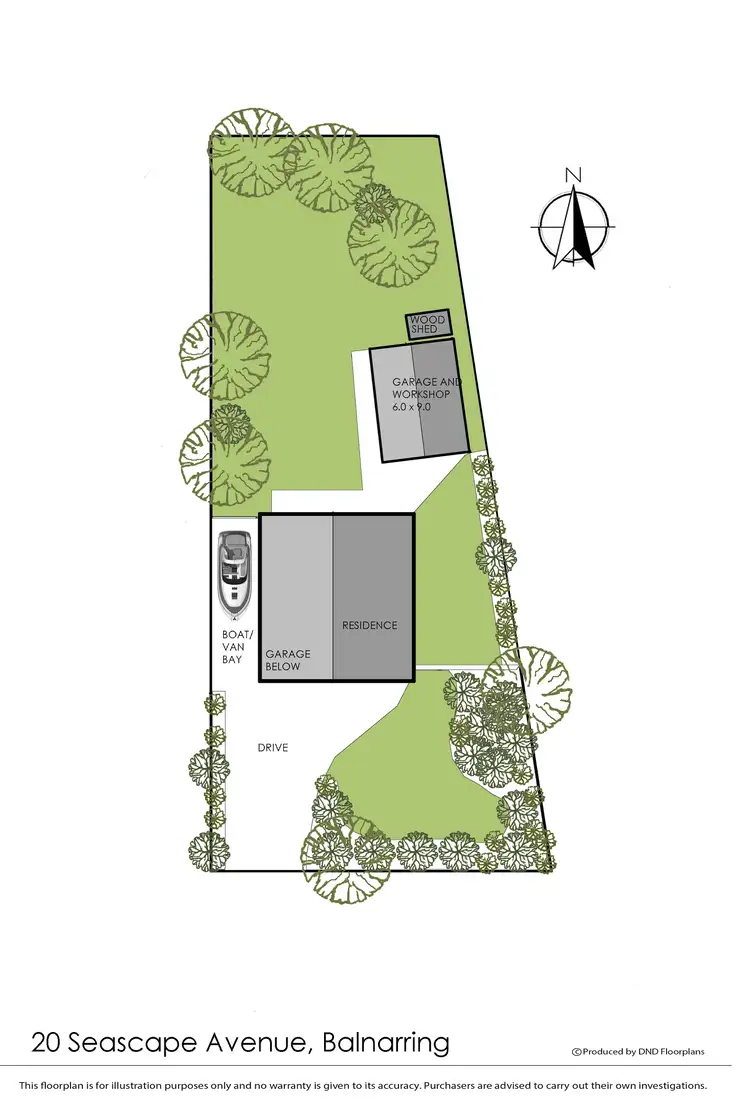 Floorplan of Homely house listing, 20 Seascape Avenue, Balnarring VIC 3926