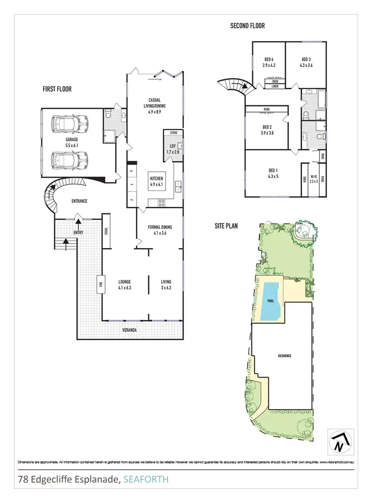 Floorplan of Homely house listing, 78 Edgecliffe Esplanade, Seaforth NSW 2092