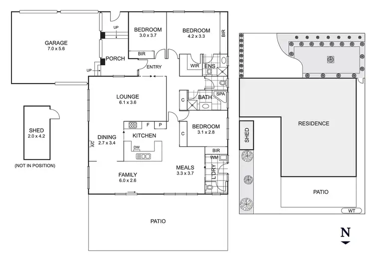 Floorplan of Homely house listing, 213 Centre Dandenong Road, Cheltenham VIC 3192