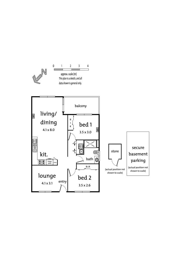 Floorplan of Homely apartment listing, 51/280 Maroondah Highway, Ringwood VIC 3134