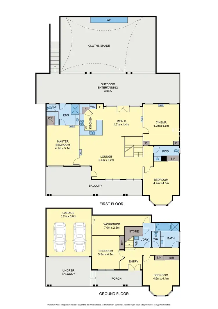 Floorplan of Homely house listing, 45 Corella Drive, Whittlesea VIC 3757