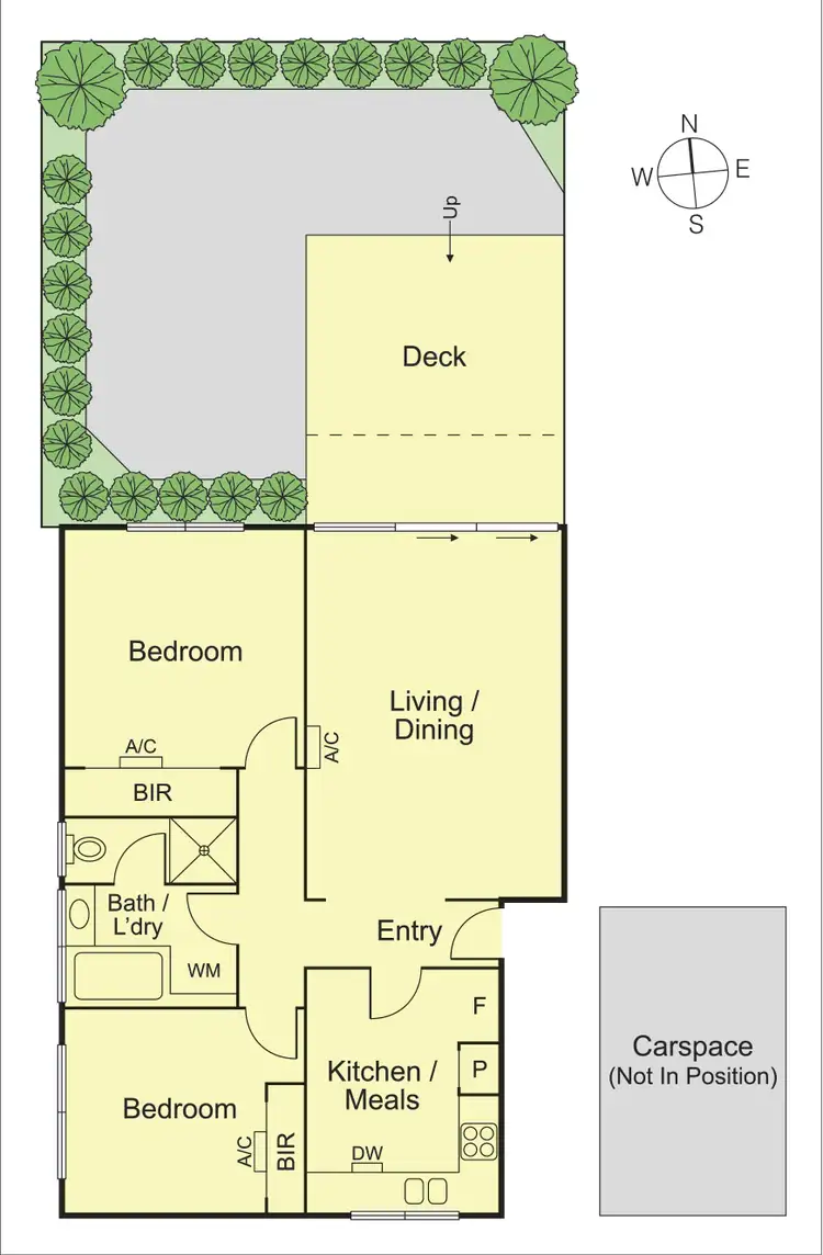 Floorplan of Homely apartment listing, 1/633 Inkerman Road, Caulfield North VIC 3161