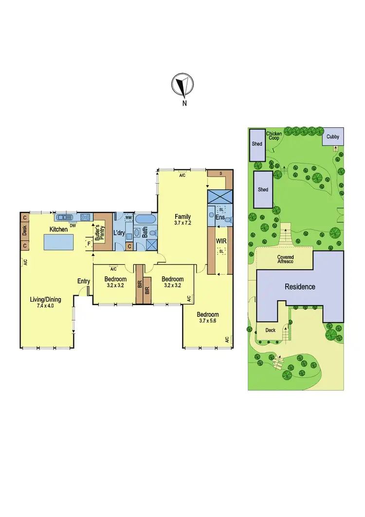 Floorplan of Homely house listing, 21 Stewart Road, Hurstbridge VIC 3099