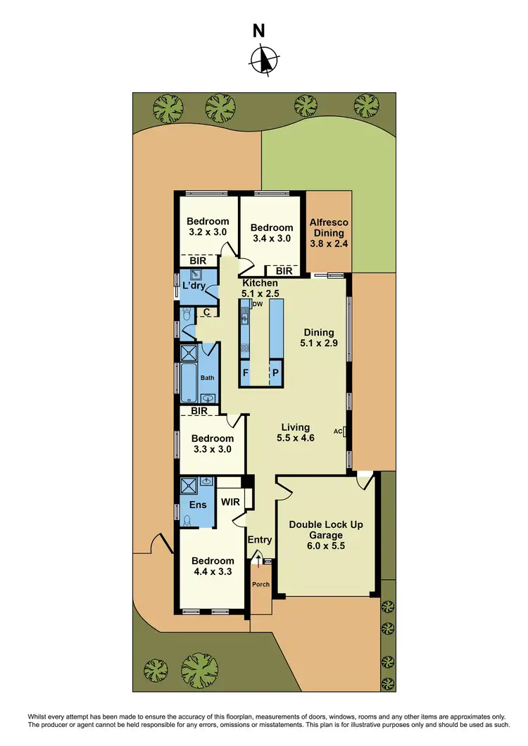 Floorplan of Homely house listing, 43 Regal Road, Point Cook VIC 3030