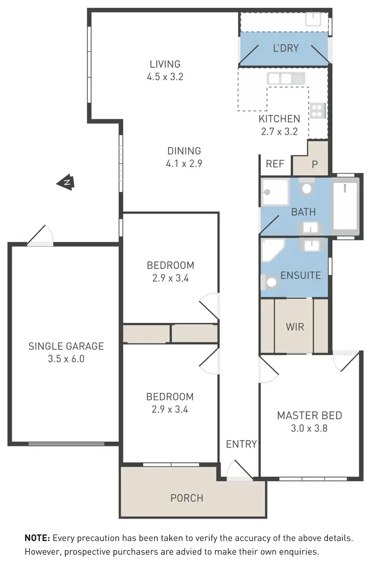 Floorplan of Homely house listing, 2A Martin Street, Sunshine VIC 3020