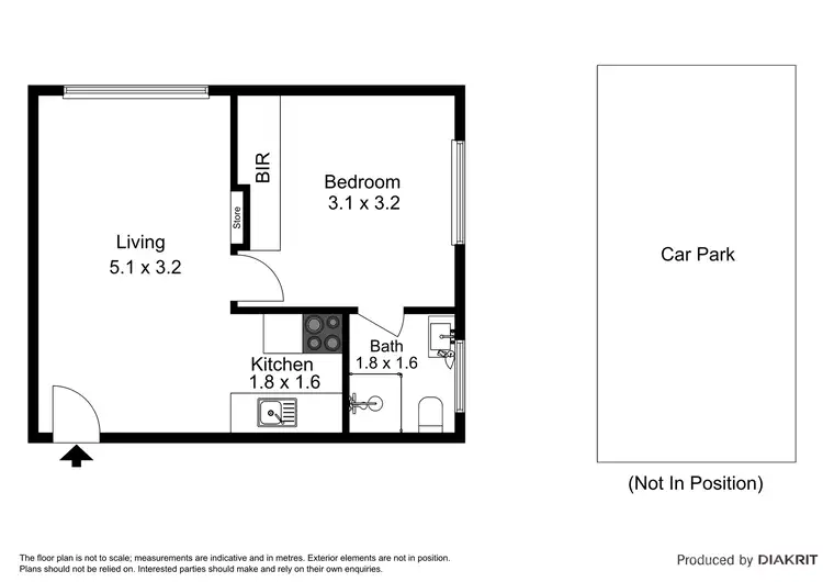 Floorplan of Homely apartment listing, 14/69 Barkly Street, St Kilda VIC 3182