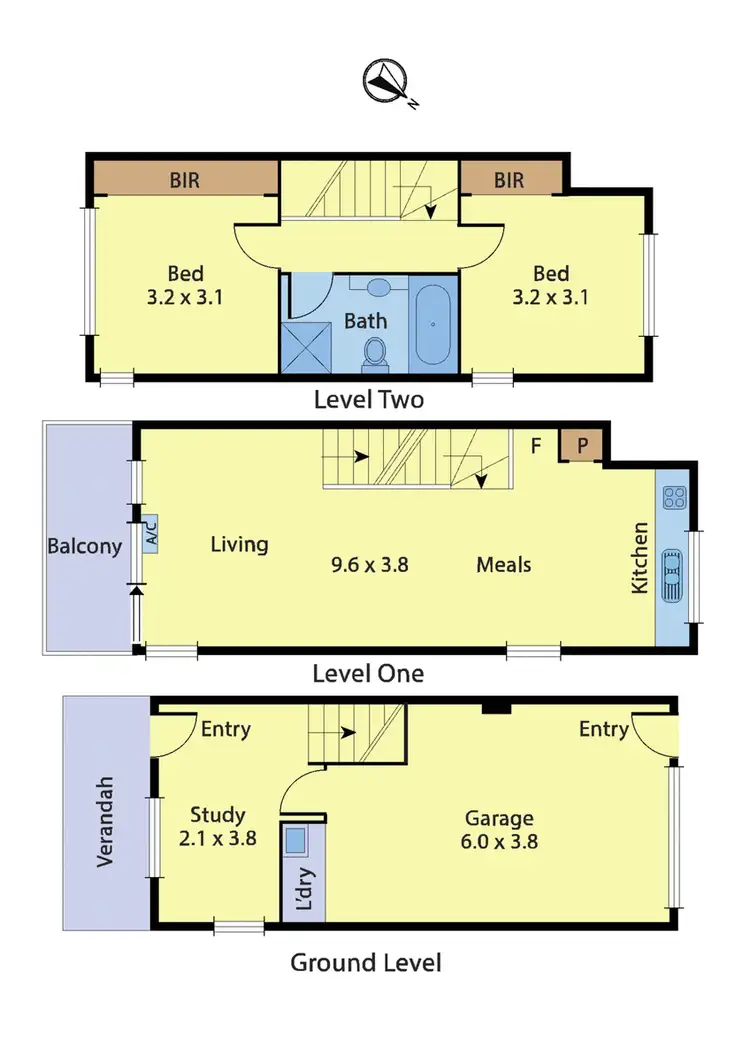 Floorplan of Homely house listing, 11 Chanticleer Drive, Mernda VIC 3754