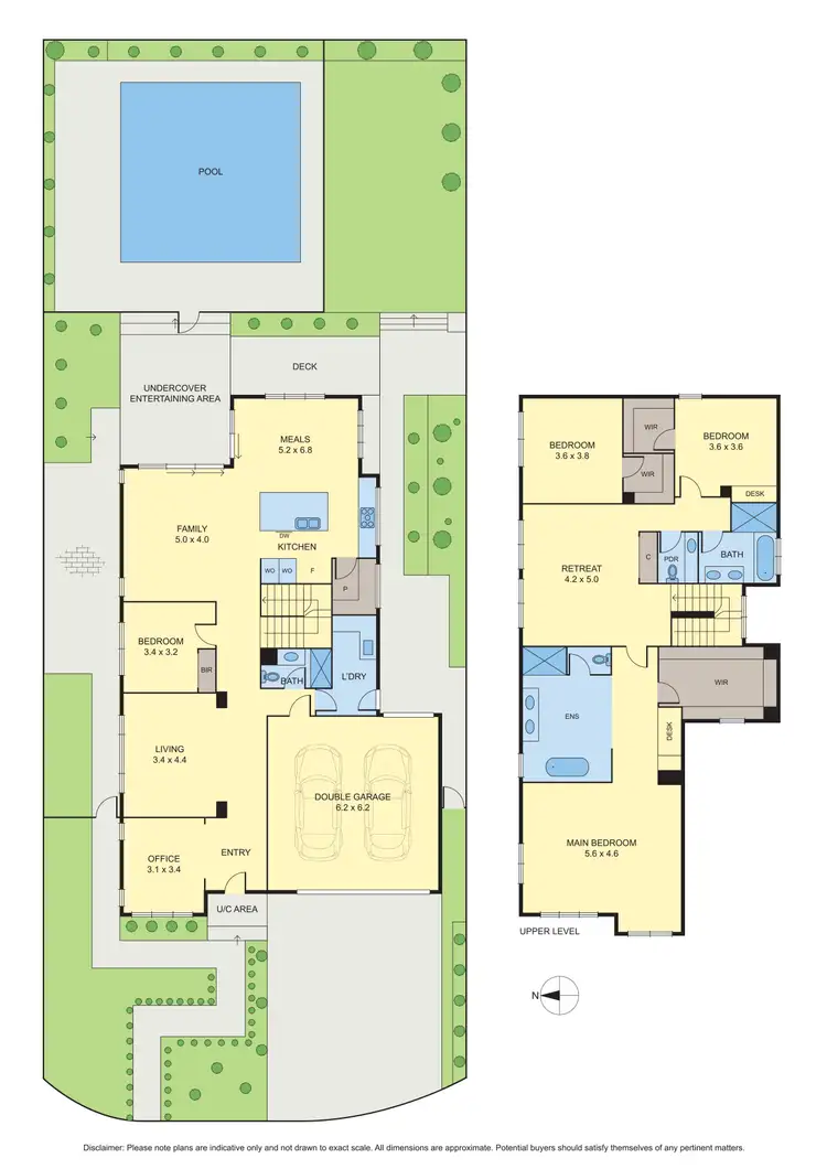 Floorplan of Homely house listing, 74 The Grange, Caroline Springs VIC 3023