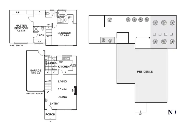 Floorplan of Homely townhouse listing, 7/3-7 Reid Street, Parkdale VIC 3195