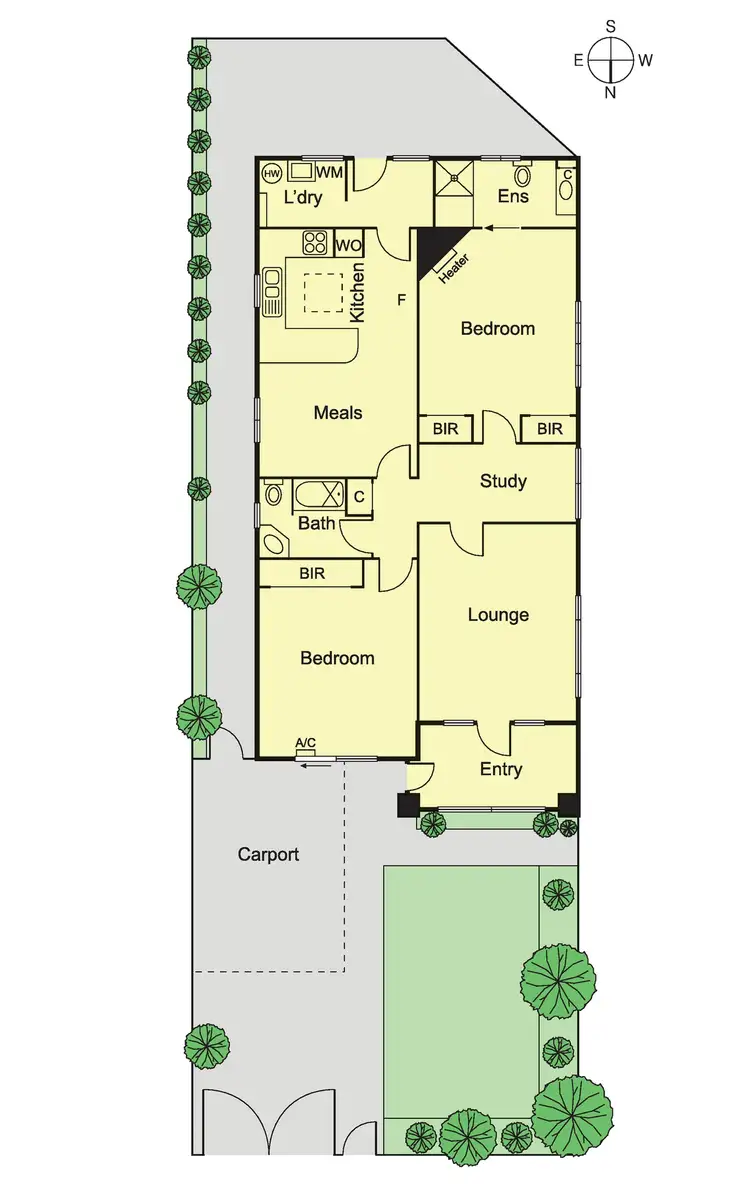 Floorplan of Homely house listing, 42a Cromwell Street, Caulfield North VIC 3161