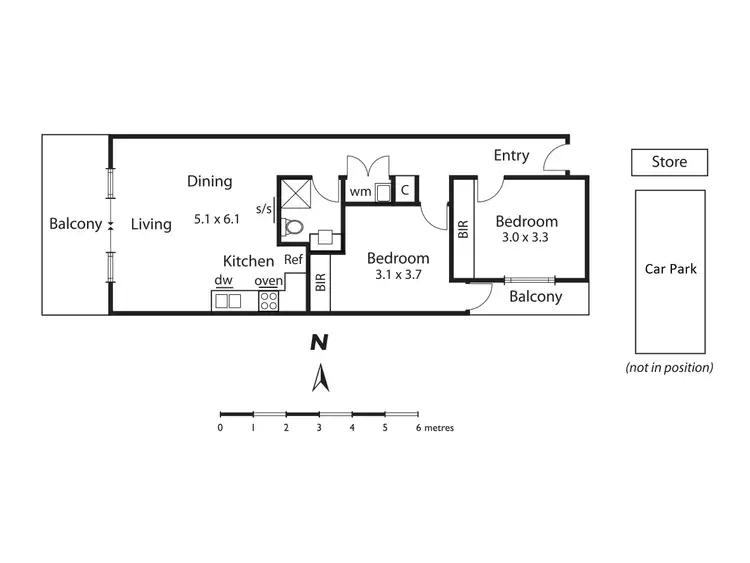 Floorplan of Homely apartment listing, 103/111 Poath Road, Murrumbeena VIC 3163