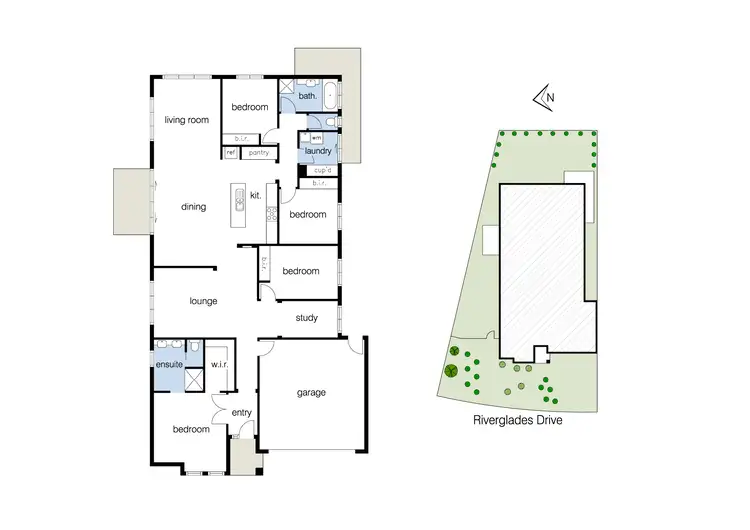 Floorplan of Homely house listing, 6 Riverglades Drive, Sanctuary Lakes VIC 3030
