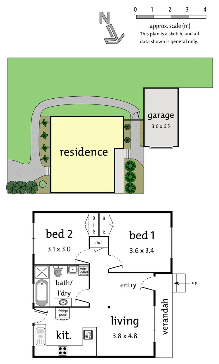 Floorplan of Homely unit listing, 4/18 View Street, Croydon VIC 3136