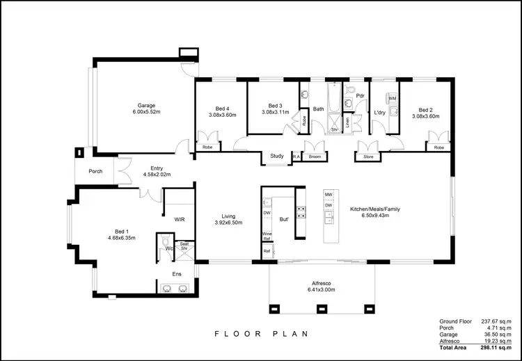 Floorplan of Homely house listing, 21 Shehan Drive, Beechworth VIC 3747