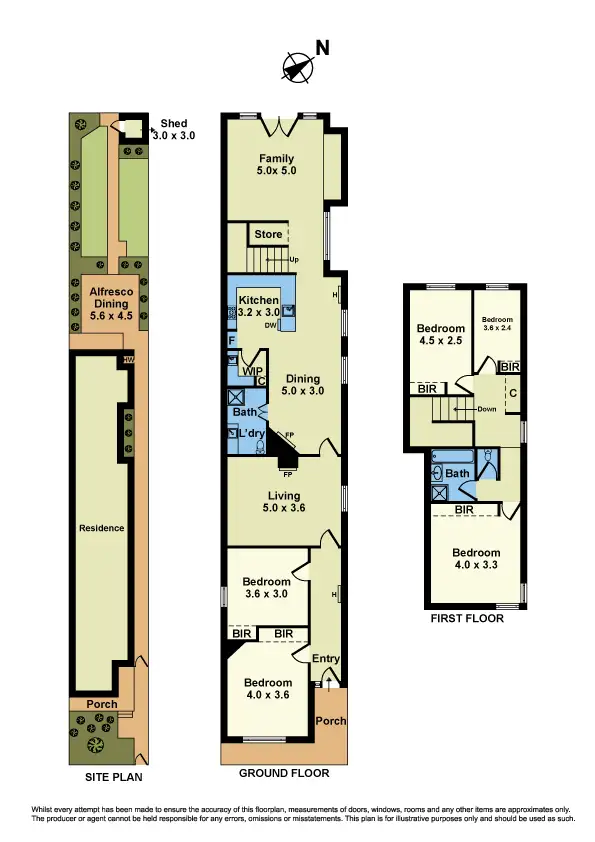 Floorplan of Homely house listing, 100 Cowper Street, Footscray VIC 3011