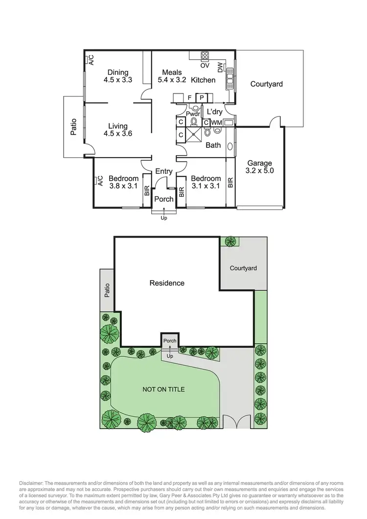 Floorplan of Homely villa listing, 1/65 Carlingford Street, Caulfield South VIC 3162