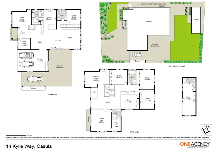 Floorplan of Homely house listing, 14 Kylie Way, Casula NSW 2170