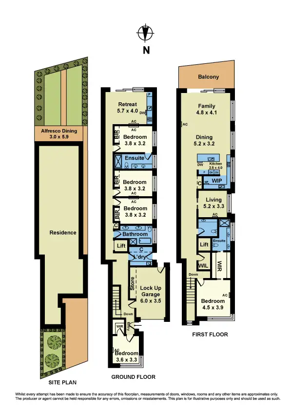 Floorplan of Homely townhouse listing, 140A Queen Street, Altona VIC 3018