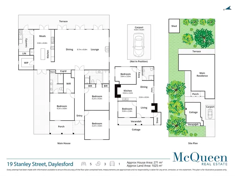 Floorplan of Homely house listing, 19 Stanley Street, Daylesford VIC 3460