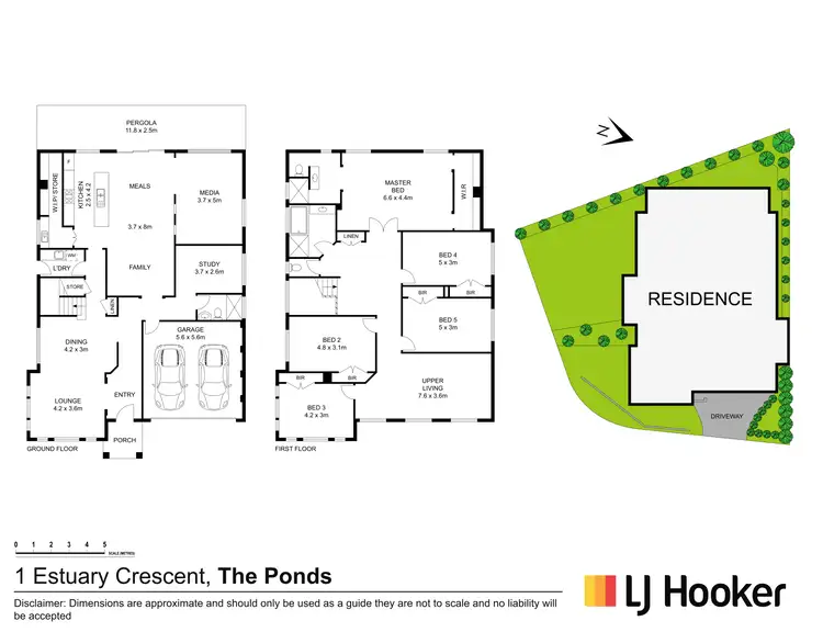 Floorplan of Homely house listing, 1 Estuary Crescent, The Ponds NSW 2769