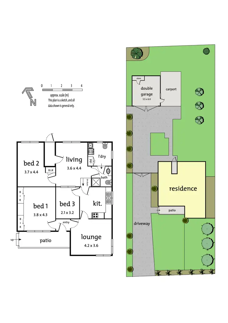 Floorplan of Homely house listing, 449 Mt Dandenong Road, Kilsyth VIC 3137
