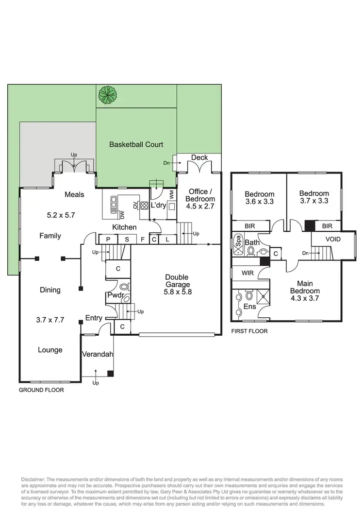 Floorplan of Homely house listing, 2/16 Nathan Grove, Caulfield South VIC 3162