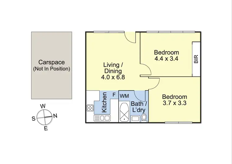 Floorplan of Homely apartment listing, 7/1761 Dandenong Road, Oakleigh East VIC 3166
