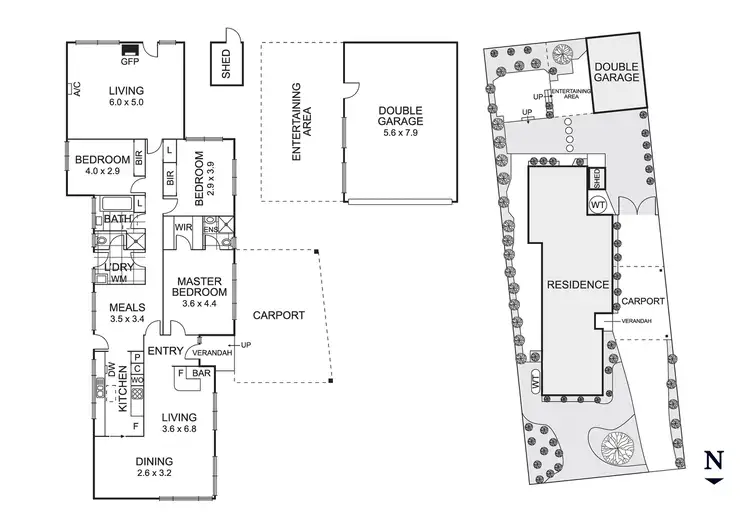 Floorplan of Homely house listing, 24 Rhoda Street, Dingley Village VIC 3172