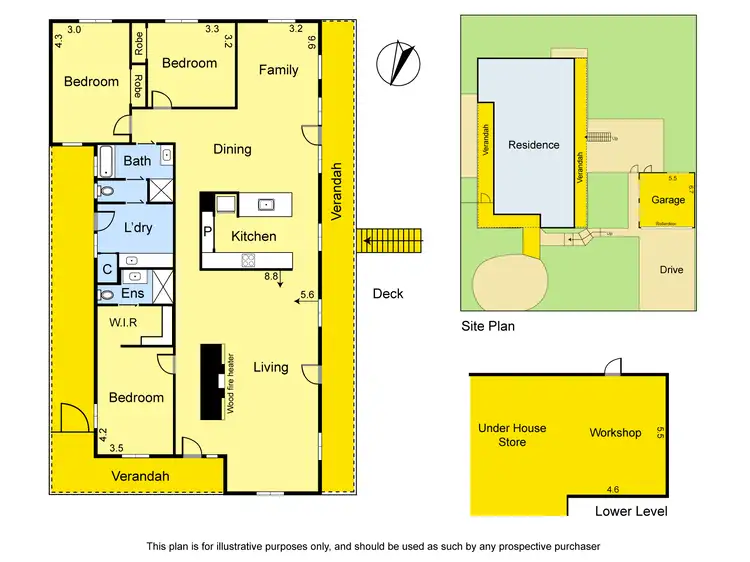 Floorplan of Homely house listing, 10 Mahogany Court, Greensborough VIC 3088