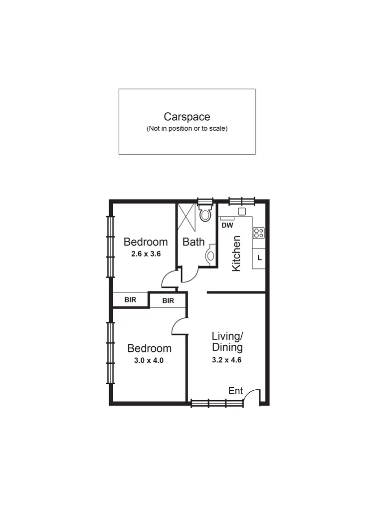 Floorplan of Homely apartment listing, 1/36 Sycamore Grove, St Kilda East VIC 3183