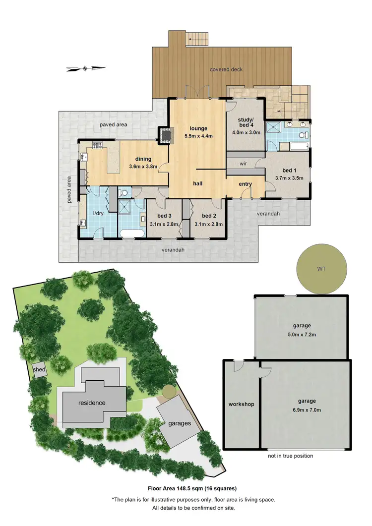 Floorplan of Homely house listing, 150 Ridge Road, Mount Dandenong VIC 3767