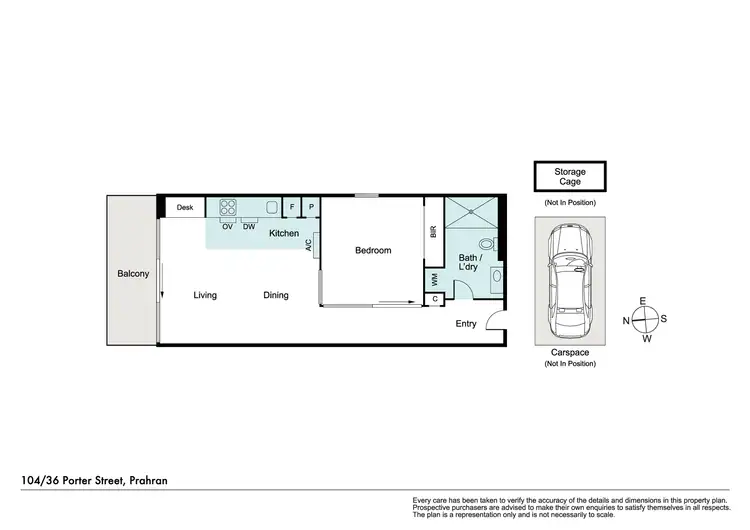 Floorplan of Homely apartment listing, 104/36 Porter Street, Prahran VIC 3181
