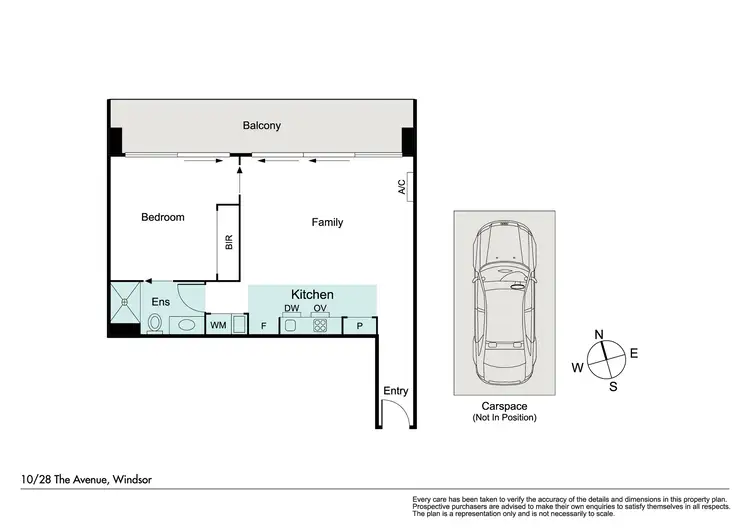 Floorplan of Homely apartment listing, 10/28 The Avenue, Windsor VIC 3181
