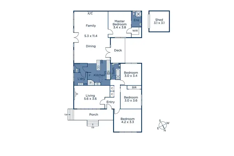 Floorplan of Homely house listing, 11 Eden Avenue, Box Hill South VIC 3128